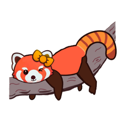 [LINEスタンプ] ハロー レッサーパンダ