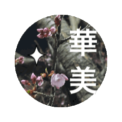 [LINEスタンプ] 艶やかな自然