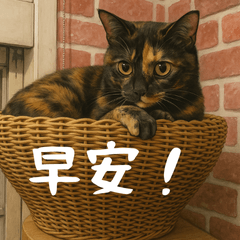 [LINEスタンプ] 小花たちのリアル猫スタンプ(台湾華語）