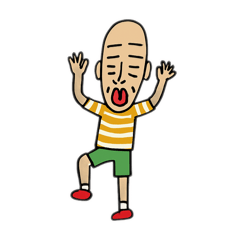 [LINEスタンプ] 変な人々。。。