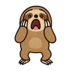 [LINEスタンプ] ナマケモノナマタン