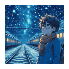 [LINEスタンプ] 無印鉄道11