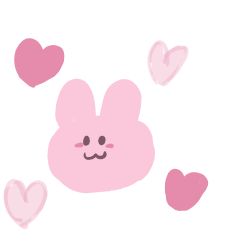 [LINEスタンプ] かわゆいうさぎちゃんのスタンプ