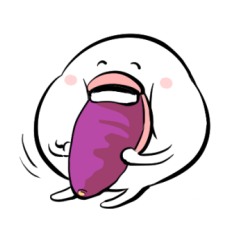 [LINEスタンプ] もぐもぐ「はぐちさん」スタンプ