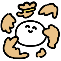 [LINEスタンプ] にっこりおでん うごくスタンプ