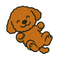 [LINEスタンプ] ぷーどるちゃんスタンプ vol.1