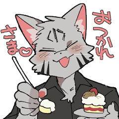 [LINEスタンプ] 猫カフェ店員スタッフさんスタンプ