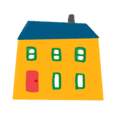 [LINEスタンプ] きいろい家