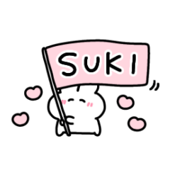 [LINEスタンプ] 。ちまっとうさちゃん 。3