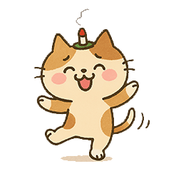 [LINEスタンプ] お灸ねこ・姫ちゃんの日常