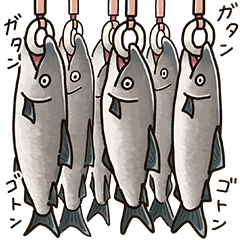 [LINEスタンプ] 鮭たちのまいにち