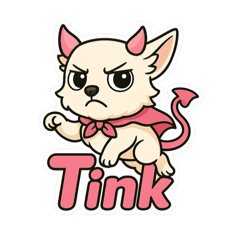 [LINEスタンプ] デビルティンクマン！の画像（メイン）
