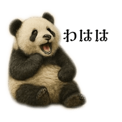 [LINEスタンプ] ぱんだちゃんです
