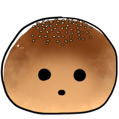 [LINEスタンプ] あんぱんの表情