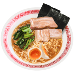 [LINEスタンプ] 醤油 ラーメン です 【文字なし】