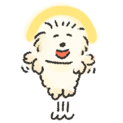 [LINEスタンプ] 犬たちの詩にちなんだスタンプの画像（メイン）