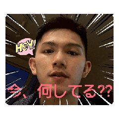 [LINEスタンプ] 子犬？？世界に羽ばたけ！！J L～様♡