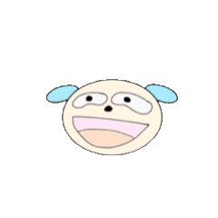 [LINEスタンプ] 動く親しい人に使うスタンプ(犬のプイプイ)