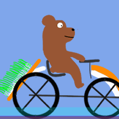 [LINEスタンプ] 【改訂・統合版】働く車と働くクマ(アグリ)