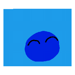 [LINEスタンプ] 動く！ぼくあおだま！