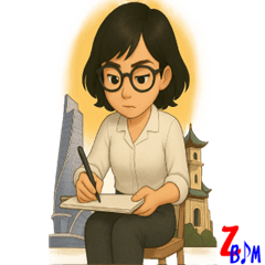[LINEスタンプ] BIMガール Xiaozhu Part-5