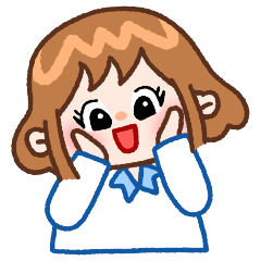 [LINEスタンプ] かわいい女の子ミミちゃん