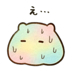 [LINEスタンプ] めんだこ(パステルレインボー)