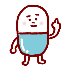 [LINEスタンプ] 薬と錠剤のキャラスタンプ
