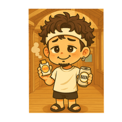 [LINEスタンプ] 塩職人E.Nくん