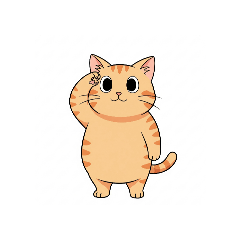 [LINEスタンプ] 【敬礼猫⑧】
