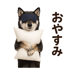 [LINEスタンプ] リアル黒芝(日常)