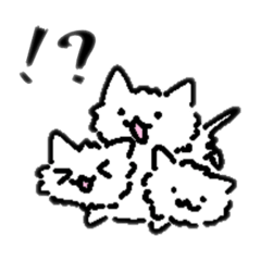 [LINEスタンプ] 地獄の番猫 にゃるべろす