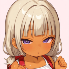 [LINEスタンプ] 小麦色の妹