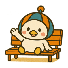 [LINEスタンプ] ぴじょんくんの1日