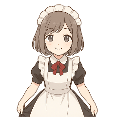 [LINEスタンプ] おつかれさまです、メイドです。