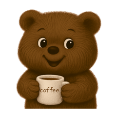 [LINEスタンプ] クマと過ごす毎日