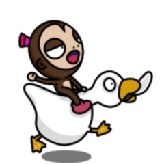 [LINEスタンプ] 505 良い友達と 2