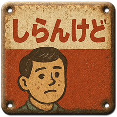 [LINEスタンプ] ブリキ看板#001