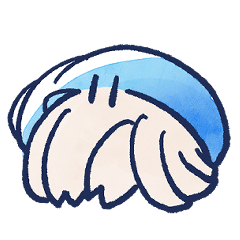 [LINEスタンプ] ヤドカリちゃんすたんぷ