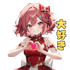 [LINEスタンプ] 元気いっぱい☆アイドルちゃん