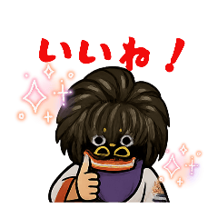 [LINEスタンプ] 会津の彼岸獅子