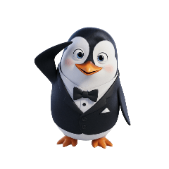 [LINEスタンプ] 【敬礼ペンギン①】