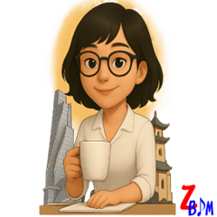 [LINEスタンプ] BIMガール Xiaozhu-Collection Parts4-6