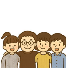 [LINEスタンプ] 平林ファミリーの日常
