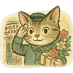 [LINEスタンプ] [アレンジ用]絵本の猫ちゃん