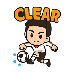 [LINEスタンプ] 高校サッカースタンプ
