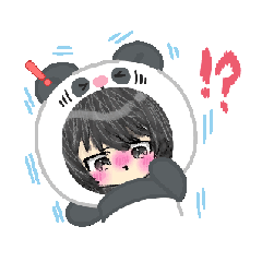 [LINEスタンプ] 黒いやつスタンプだぜ
