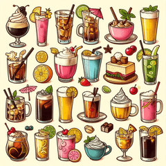 [LINEスタンプ] のどが渇いた？飲みたい気分を満たそう！