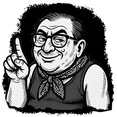 [LINEスタンプ] ナゾリアクションのオジたちへ
