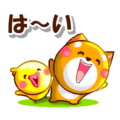 [LINEスタンプ] コタとピヨいつも仲良し。日常の連絡用に